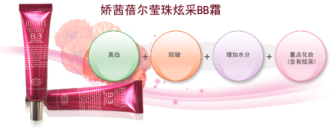 娇茜蓓尔莹珠炫采BB霜